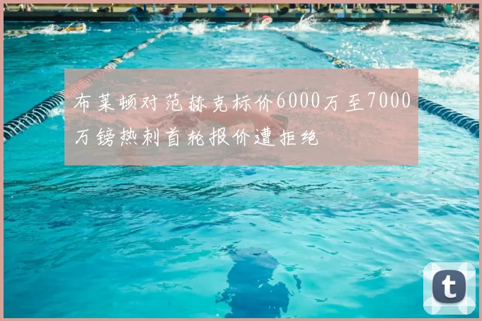 布莱顿对范赫克标价6000万至7000万镑热刺首轮报价遭拒绝