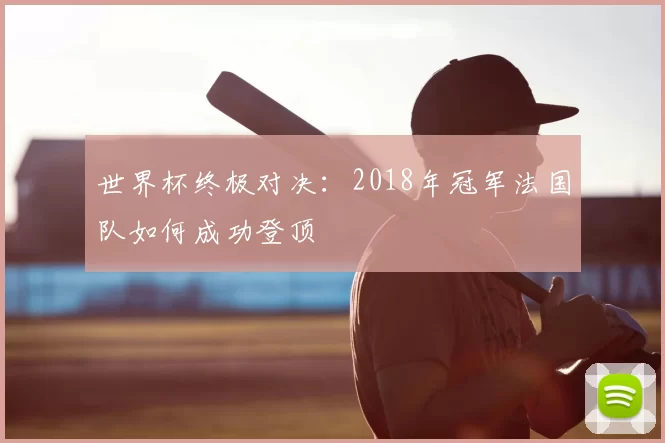 世界杯终极对决：2018年冠军法国队如何成功登顶