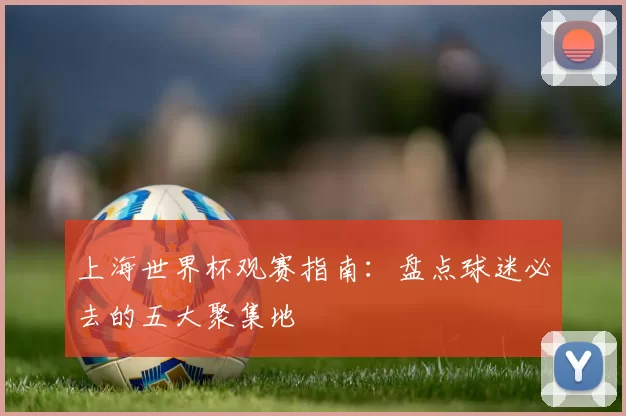 上海世界杯观赛指南:盘点球迷必去的五大聚集地